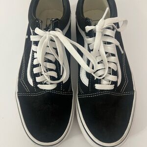 Vans Black and White Men's Sneakers